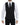 Dolce & Gabbana Black Striped Stretch Dress Vest Gilet
