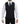 Dolce & Gabbana Black Striped Wool Silk Dress Vest Gilet