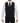 Dolce & Gabbana Black Wool Silk Stretch Dress Vest Blazer
