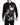 Dolce & Gabbana Black Floral Cotton Collared Long Sleeves Men Shirt