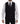 Dolce & Gabbana Black Striped Wool Logo Vest Gilet Weste