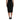 Dolce & Gabbana Black Crystal Handmade Knee Pencil Skirt