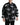 Dolce & Gabbana Black Floral Print Wool Button Down Bomber Jacket