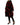 Dolce & Gabbana Black Red Buffalo Check Hooded Poncho Jacket