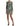 Dolce & Gabbana Multicolor Geometric Print Silk Crystals Midi Dress