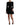 Dolce & Gabbana Black Viscose Cut Out A-line Long Sleeves Mini Dress