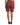 Dolce & Gabbana Maroon Cotton High Waist Sweatshorts Shorts