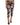 Dolce & Gabbana Black Floral Print Mid Waist Cropped Pants