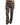 Dolce & Gabbana Black Floral Wool High Waist Wide Leg Pants