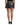 Dolce & Gabbana Black Cotton Blend High Waist Mini Skirt
