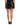 Dolce & Gabbana Black Cotton High Waist Fitted Mini Skirt