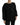 Dolce & Gabbana Black Pullover Floral Logo Applique Sweater