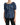 Dolce & Gabbana Blue Patchwork Short Sleeves Denim Blouse Top