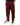 Dolce & Gabbana Red Black Leopard Stretch Jogger Pants