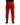 Dolce & Gabbana Red Cotton Blend Skinny Jogger Pants