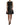 Valentino Elegant Black A-Line Mini Dress