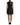 Valentino Shiny Black Nylon Cut Out A-line Mini Dress