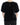 Dolce & Gabbana Black velvet shortsleeved blouse