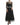Dolce & Gabbana Black Crystal Embellished A-line Gown Dress