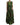 Dolce & Gabbana Green Banana Leaf Sleeveless Long Maxi Dress