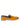 Dolce & Gabbana Orange Linen Leather Studded Loafers Shoes