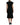 Dolce & Gabbana Black Cady Viscose Sleeveless Dress