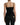 Dolce & Gabbana Black Silk Stretch Lace Sleeveless Tank Top