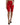 Dolce & Gabbana Red Stretch High Waist Cropped Leggings Pants