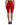 Dolce & Gabbana Red Stretch High Waist Cropped Leggings Pants