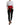 Dolce & Gabbana Silk Corset Waist Belt in Fiery Red