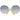 Emilio Pucci Silver Metal Sunglasses