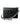 Dolce & Gabbana Black White Leather Crystal Embellished Cardholder Wallet
