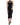 Dolce & Gabbana Black Sheath Halter Sleeveless Midi Dress