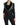 Dolce & Gabbana Black Crystal Embellished Overcoat Jacket