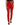 Dolce & Gabbana Shiny Red High Waist Skinny Pants