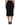 Dolce & Gabbana Black Wool High Waist Pencil Cut Midi Skirt