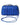 Balenciaga Blue Exotic Skin Leather Shoulder Crossbody Box Clutch Bag