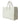 Balenciaga White Yellow Exotic Skin Leather Shopping Tote PAPIER Bag