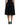 Dolce & Gabbana Black High Waist A-line Knee Length Skirt