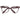 Emilio Pucci Burgundy Plastic Glasses (Frames)