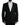 Dolce & Gabbana Black SICILIA Single Breasted Coat Blazer