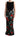 Dolce & Gabbana Multicolor Floral Print Stretch Sheath Long Dress