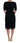 Dolce & Gabbana Black Floral Ricamo Sheath Dress