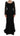 Dolce & Gabbana Black Floral Sheath Dress
