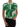 Dolce & Gabbana Green Banana Print Silk Polo T-shirt