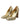 Dolce & Gabbana Gold Sequin Crystal Heels Pumps Shoes