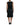 Dolce & Gabbana Black Polyester Lace Trim Sheath Midi Dress