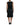 Dolce & Gabbana Black Polyester Lace Trim Sheath Midi Dress