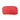 Burberry Small Red Pebbled Leather Elongated Camera Crossbody Bag Purse
