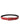 Dolce & Gabbana Red Perforated Leather Metal Buckle Belt Men